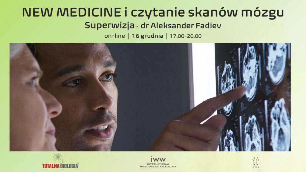 NEW MEDICINE i czytanie skanów mózgu – Superwizja – dr Aleksander Fadiev